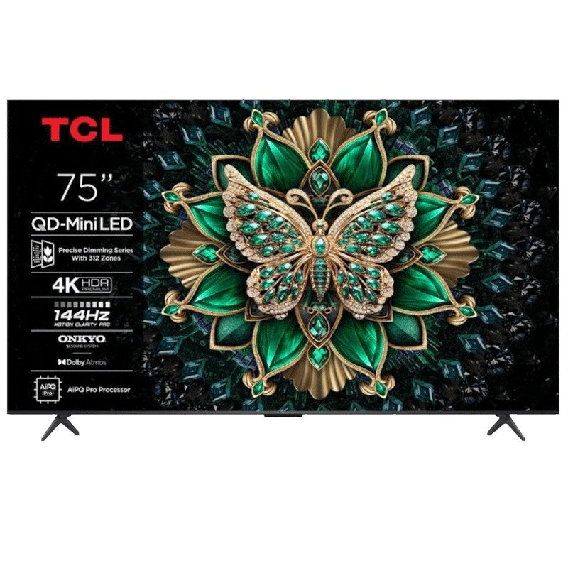 TV TCL C6K 75" 4K UHD Smart TV MiniLED Noir - TCL
