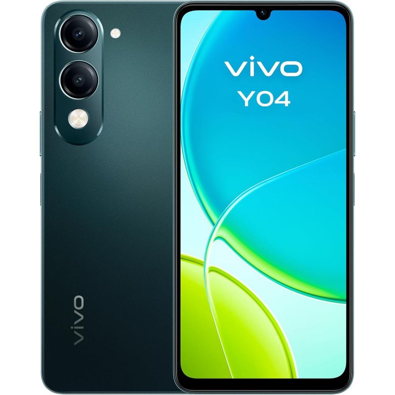Smartphone Vivo Y04 4GB 128GB – Vert