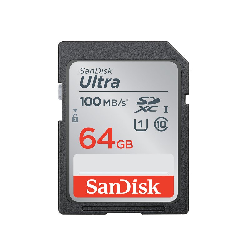 Carte Mémoire SANDISK Ultra SDXC 64Go Class 10 - SanDisk