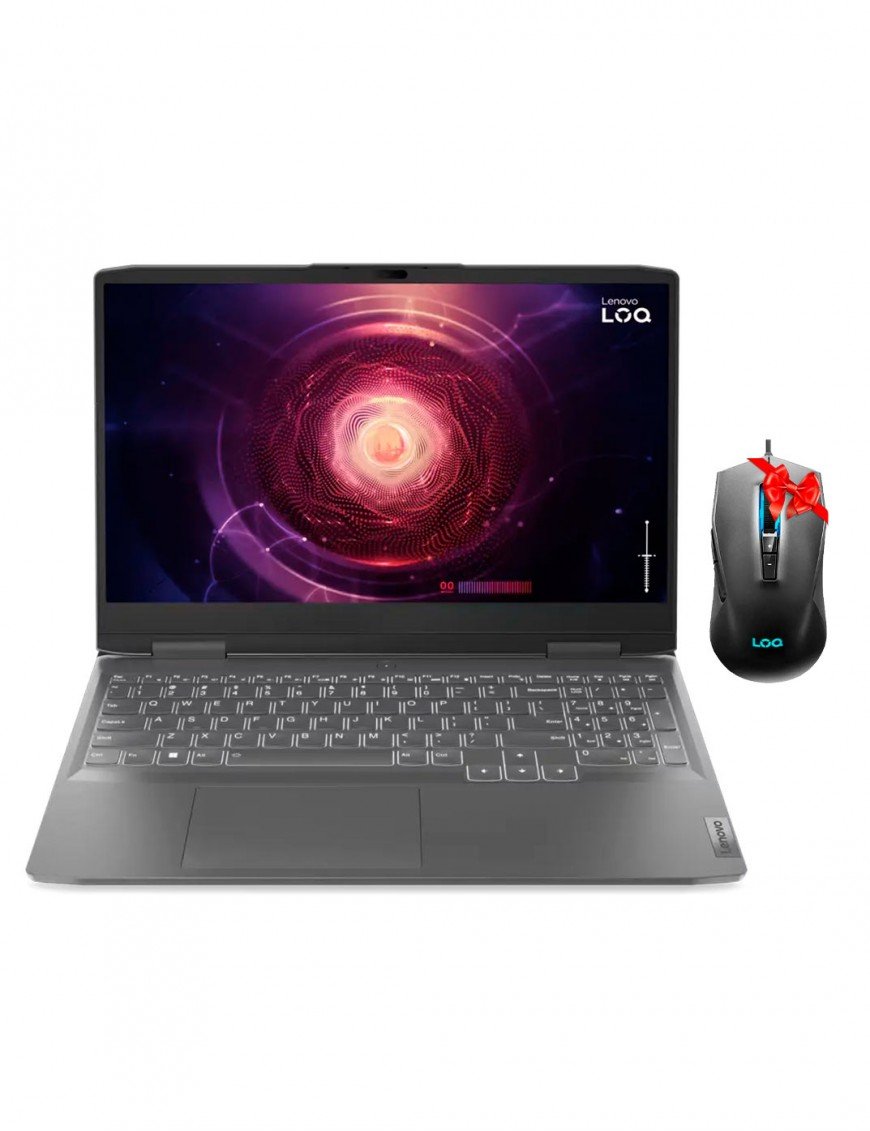 Pc Portable LENOVO LOQ 15IRH8 i5 12ème Gen.- 16GB - 512GB SSD - RTX 3050 - Lenovo