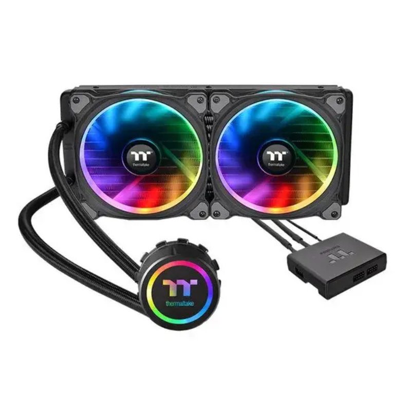 Watercooling Thermaltake Floe Ring RGB 280TT – Noir – 4717964409287 - Thermaltake