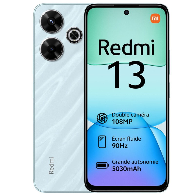 Smartphone XIAOMI Redmi 13 8GB 128GB – Noir - Xiaomi