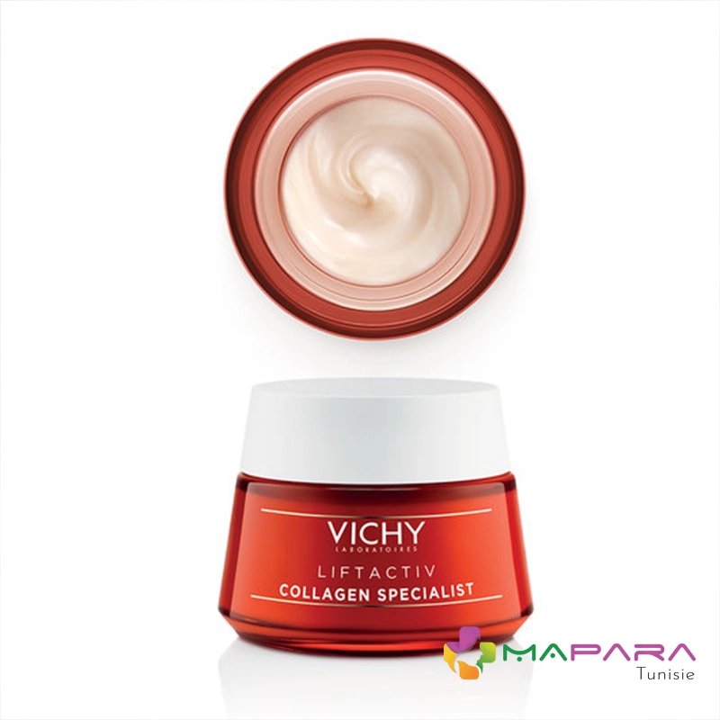 VICHY Collagen Liftactiv Specialist Creme De Jour Anti Rides + Vitamine C 50ml - Vichy