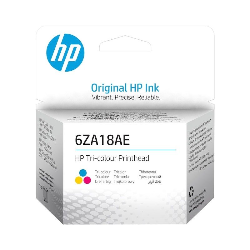Tête d'impression d'origine HP 6ZA18AE - Couleurs (6ZA18AE ) - HP