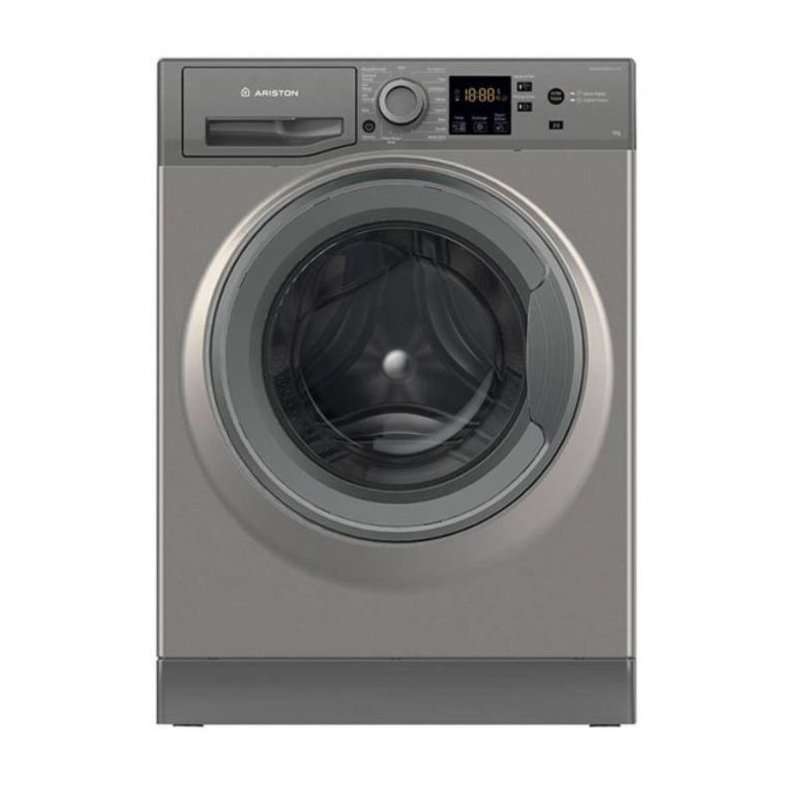 Machine à Laver Frontale Ariston NSWM925C-GGMA 9 kg Silver - Ariston