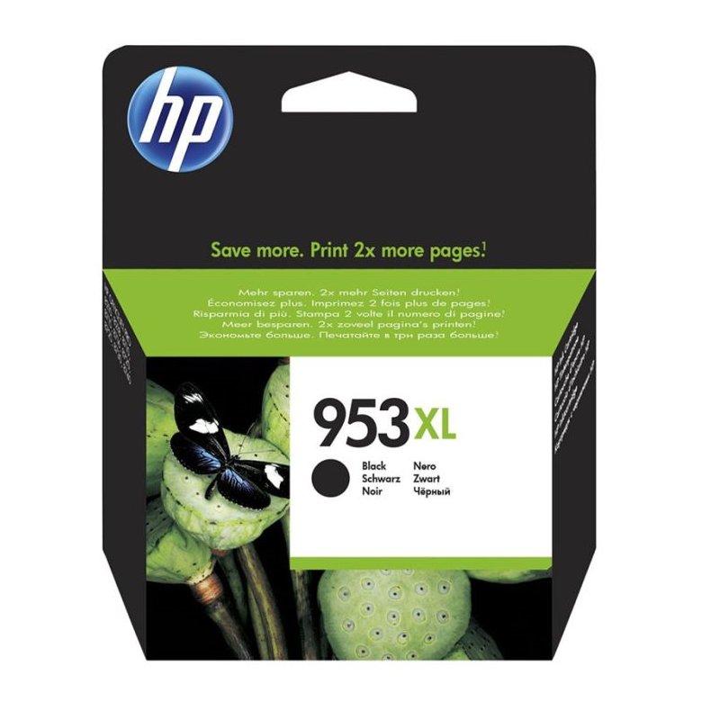 Hp 953xl Cartouche D&rsquo;encre Noir Grande Capacité Conçue Par Hp-L0S70AE - HP