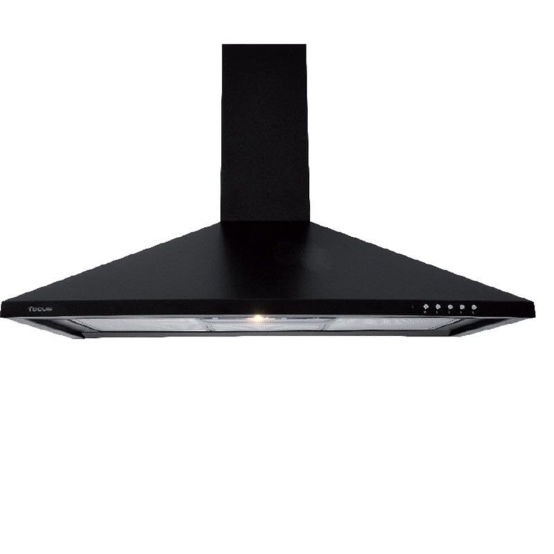 Hotte Pyramidale Focus F.905B 90 cm Noir - Focus