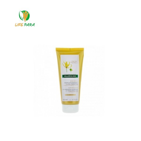 KLORANE SOIN SOLEIL BAUME RICHE REPARATEUR A LA CIRE D’YLANG-YLANG 200 ML - Klorane