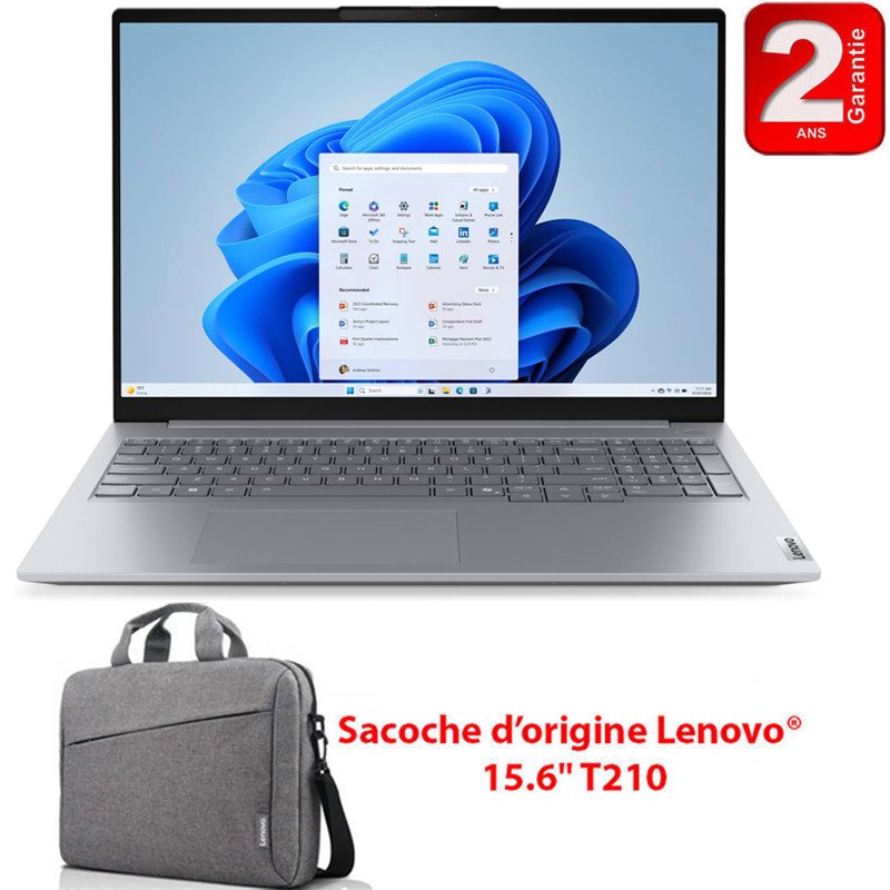 Pc Portable Lenovo ThinkBook 16 G8 IAL Ultra 5 32GB 512GB SSD - Lenovo