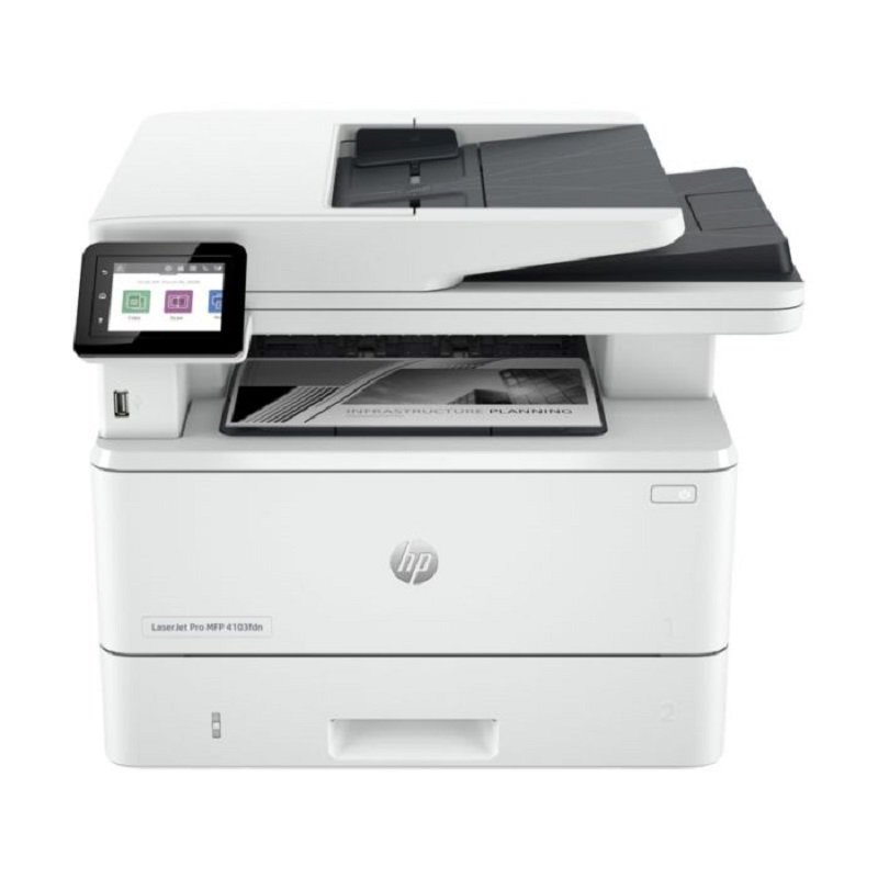 Imprimante Multifonction Laserjet Pro Hp Mfp 4103fdn Réseau – 2Z628A - HP