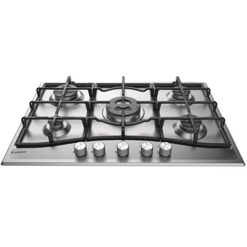 Plaque De Cuisson Encastrable Ariston PCN751TIXA 5 Feux 75Cm Inox - Ariston