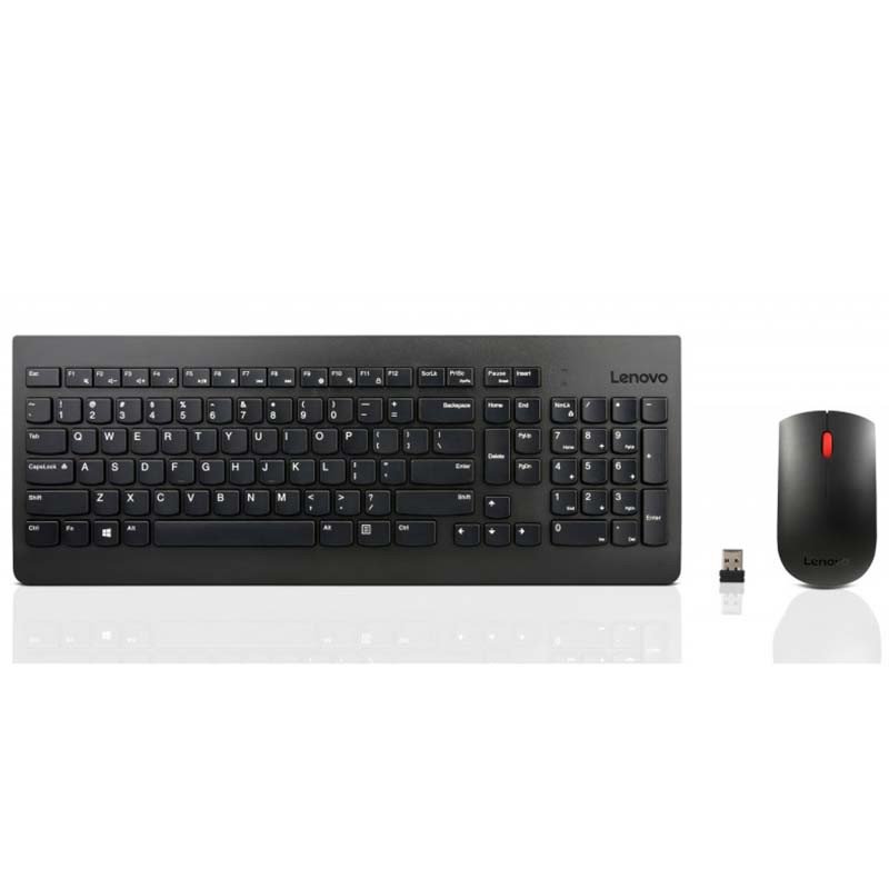 Ensemble Clavier &amp; Souris sans fil LENOVO 510- Noir – GX30P17949 - Lenovo