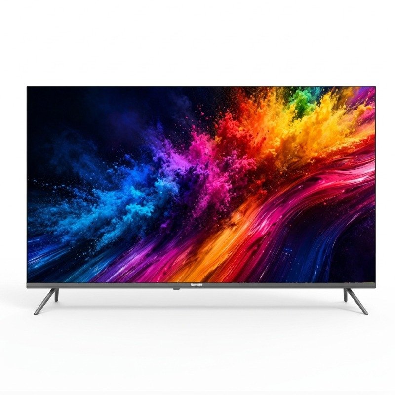 TV TELEFUNKEN QLED 50'' Smart Google Tv G4FN 4K + Récepteur Intégré - Google