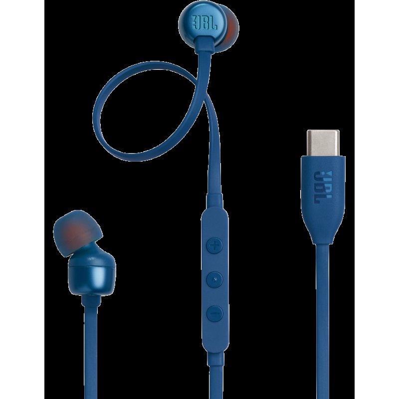 Écouteurs Filaire JBL Tune 310C USB -Bleu – 01116 - JBL