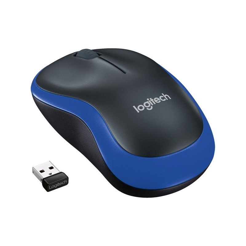 Souris Optique Sans Fil LOGITECH M185 - Bleu - Logitech