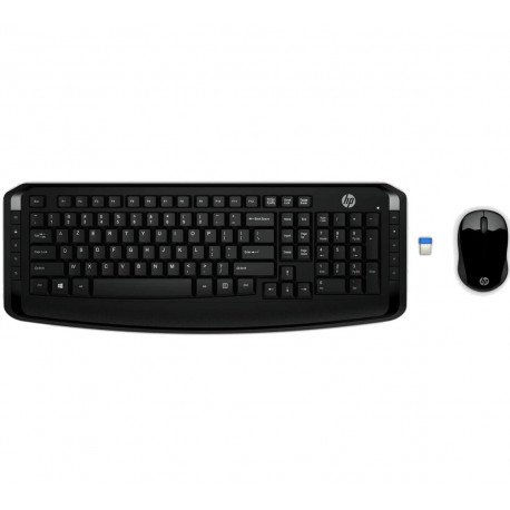 Ensemble Clavier + Souris HP Sans Fil – Noir - HP