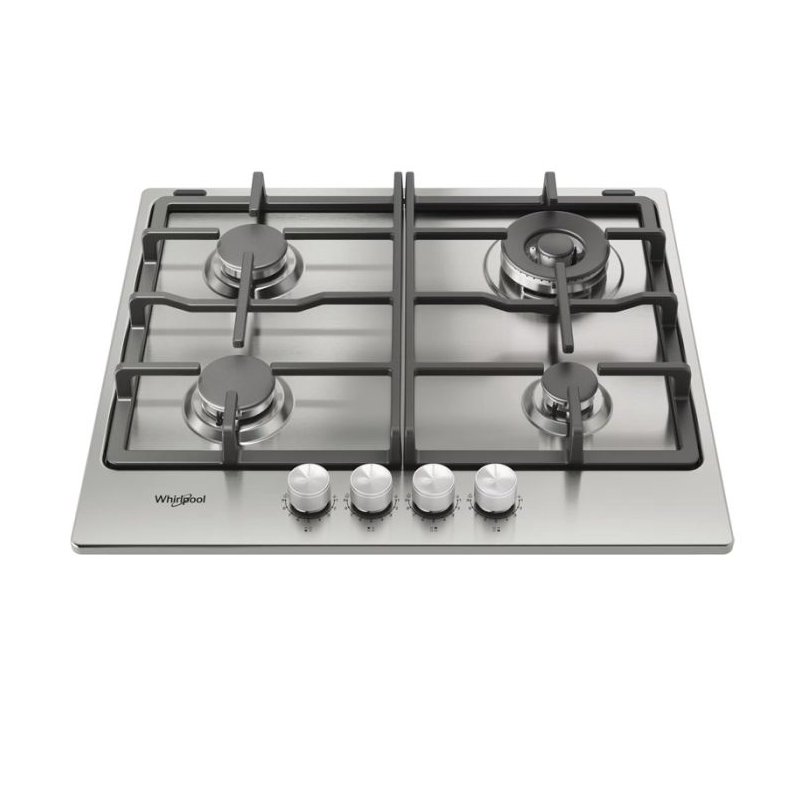 Plaque de Cuisson Whirlpool TGML661IX 4 Feux 60 cm Inox - Whirlpool