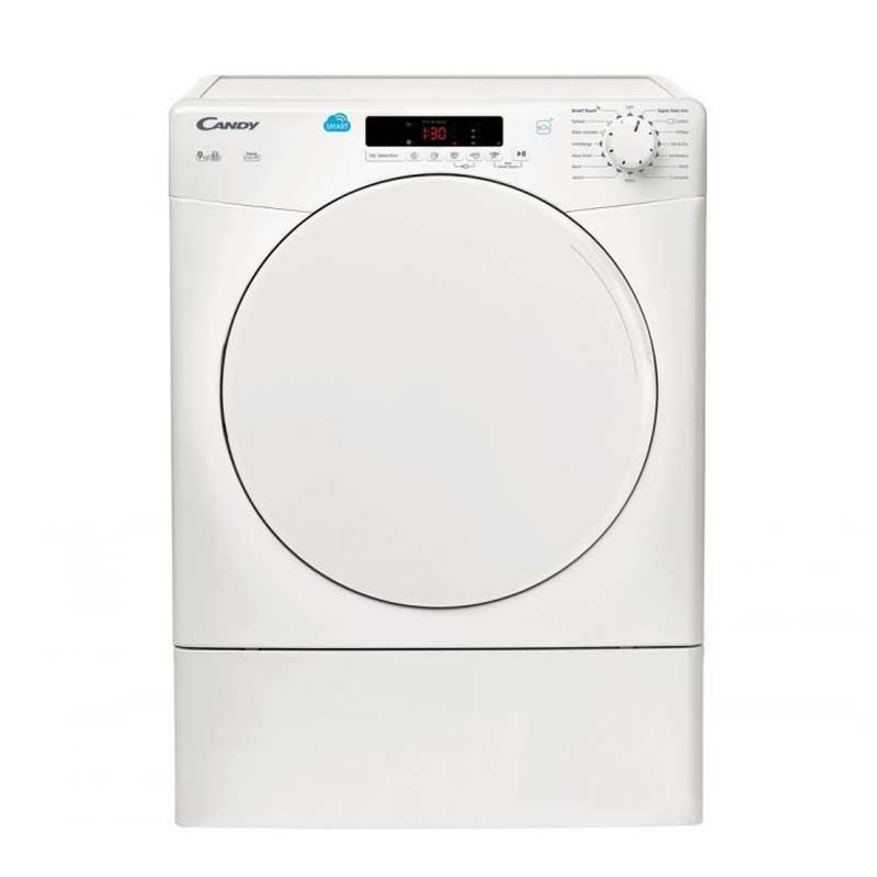Sèche Linge à Evacuation Candy 9 Kg Blanc (CSEV9DF-S) - Candy