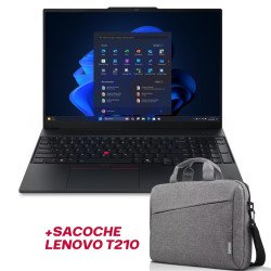 Pc Portable Lenovo ThinkPad E16 Gen 3 / Ultra 5 225U / 24GB DDR5 / 512GB SSD / Noir Avec Sacoche Lenovo - Lenovo