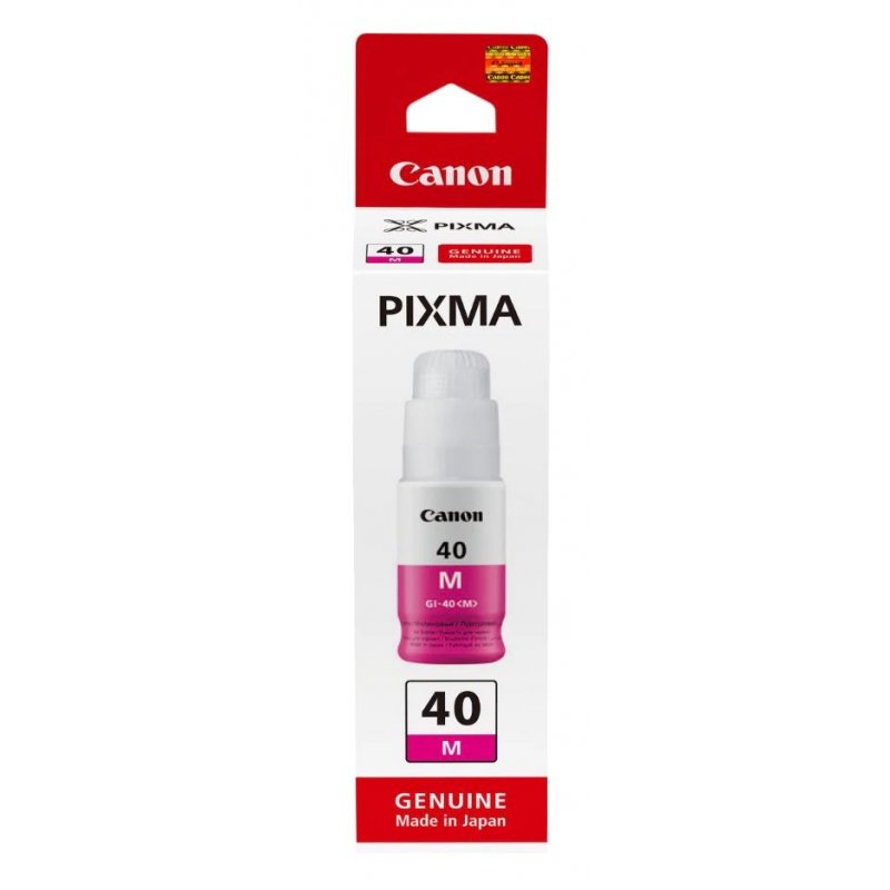 Bouteille D’encre Originale CANON GI-40 Magenta 7700 Pages - Canon