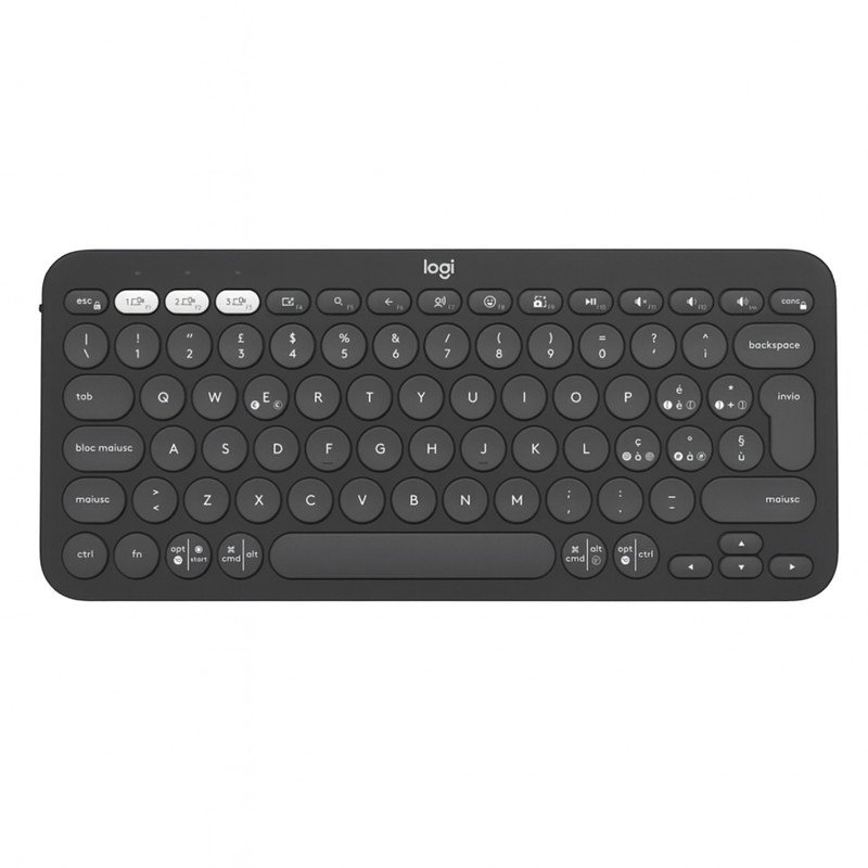 Clavier Sans fil Logitech Pebble Keys 2 K380s Graphite - Logitech