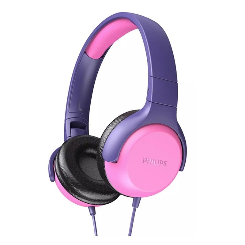 Casque Filaire Kids Philips avec micro Violet & Rose – TAKH101PK-00 - Philips