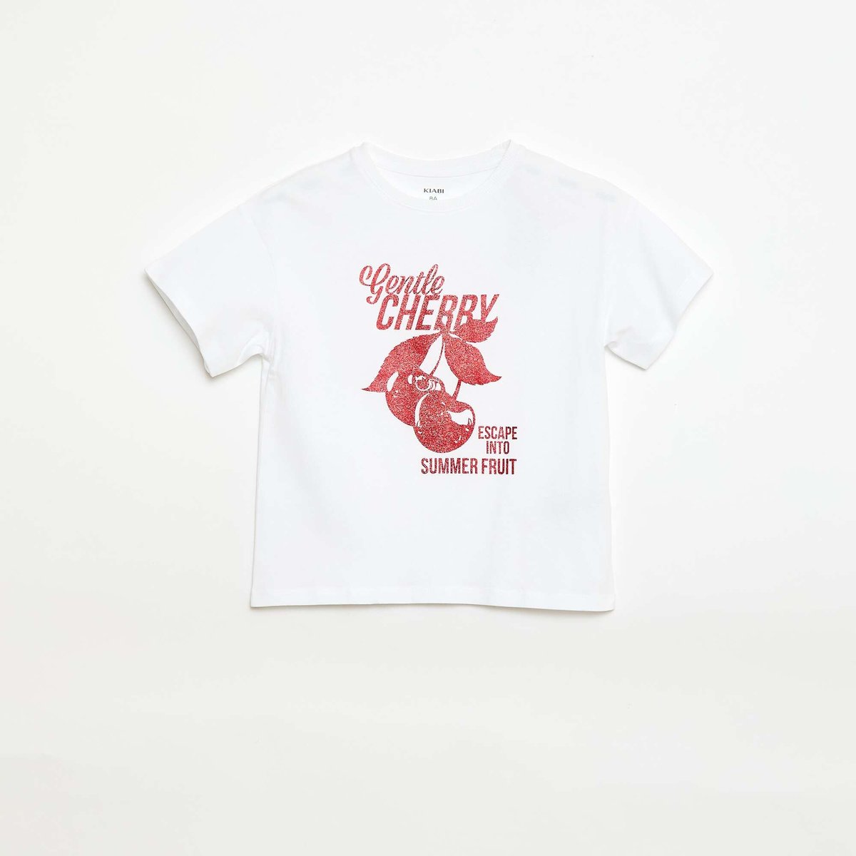 T-shirt imprimé fantaisie BLANC - Kiabi-Tunisie
