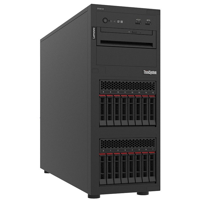 Serveur Lenovo ThinkSystem ST250 V2 -7D8FA01YEA - Lenovo