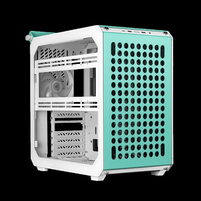 Boitier Gamer Cooler Master QUBE 500 Flatpack Macaron – Blanc - Cooler Master