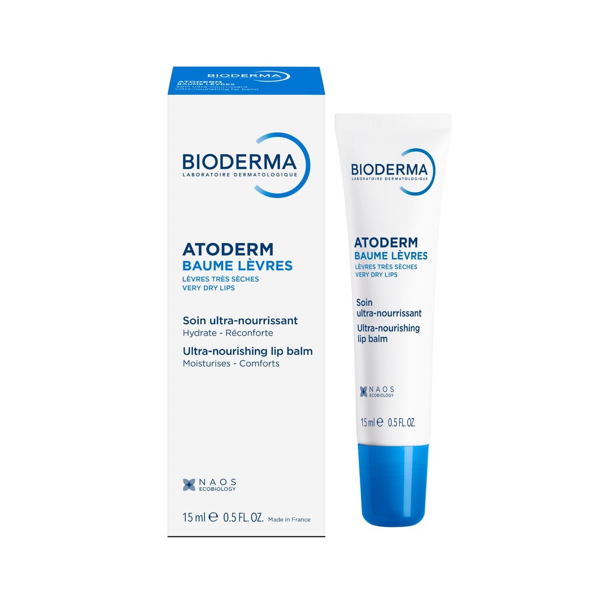 BIODERMA Atoderm Baume Réparateur Lèvres 15ml - Bioderma