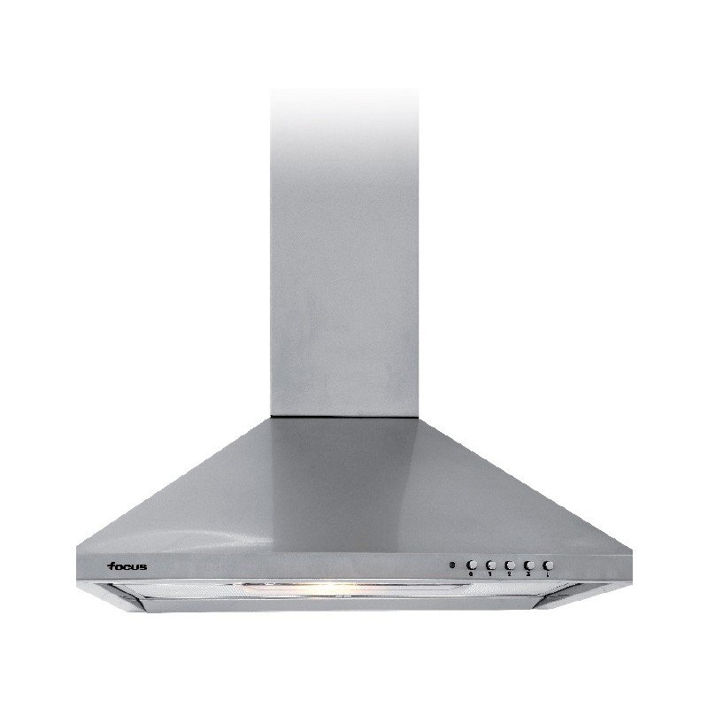 Hotte Pyramidale Focus F.605X 60 cm Inox - Focus