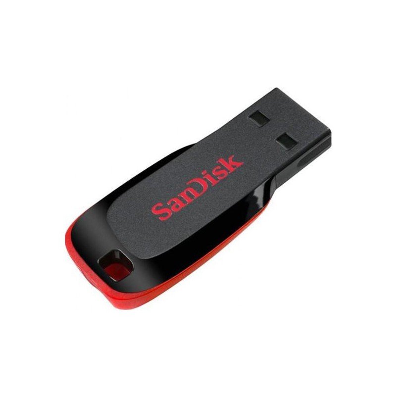 Clé USB SANDISK Cruzer Blade 32Go USB 2.0 – Noir&amp;Rouge – SDCZ50-032G-B35 - SanDisk