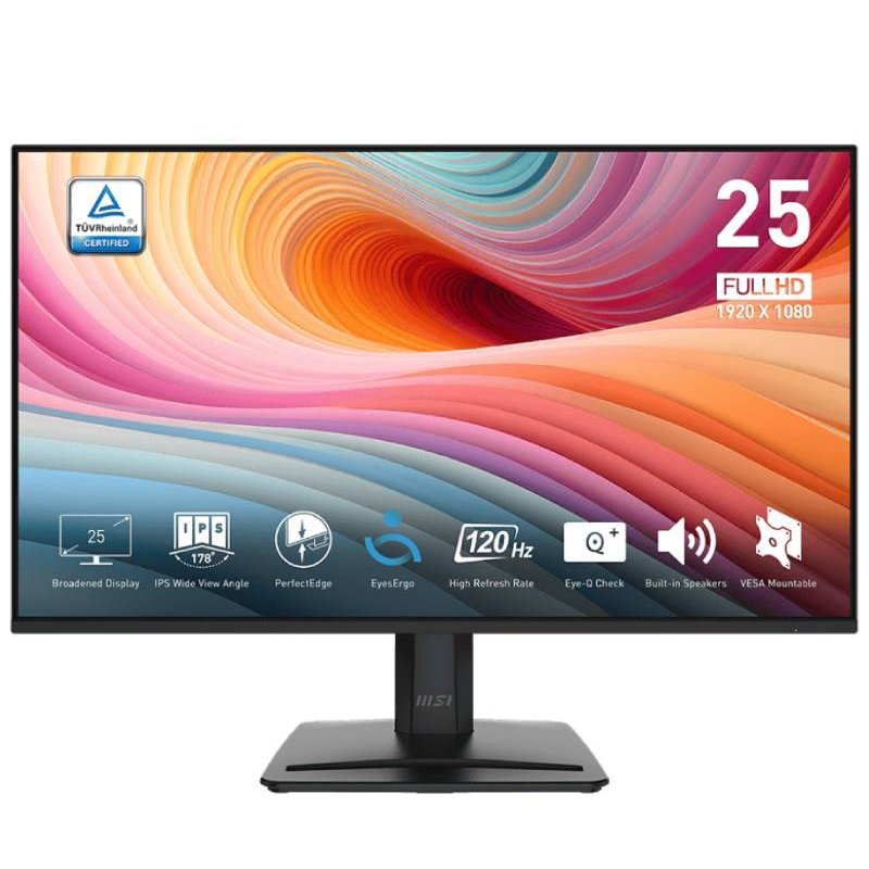 Ecran MSI PRO MP251 E2 24.5" Full HD IPS 120 Hz - MSI