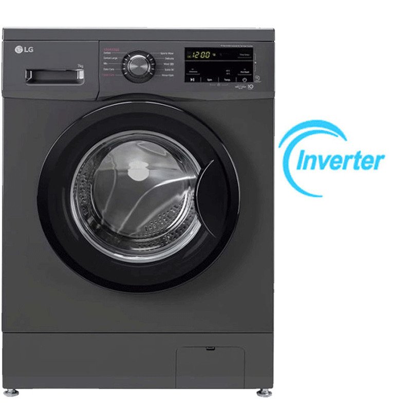 Machine à Laver LG F2J3QYG6J Hublot 7Kg - Noir - LG