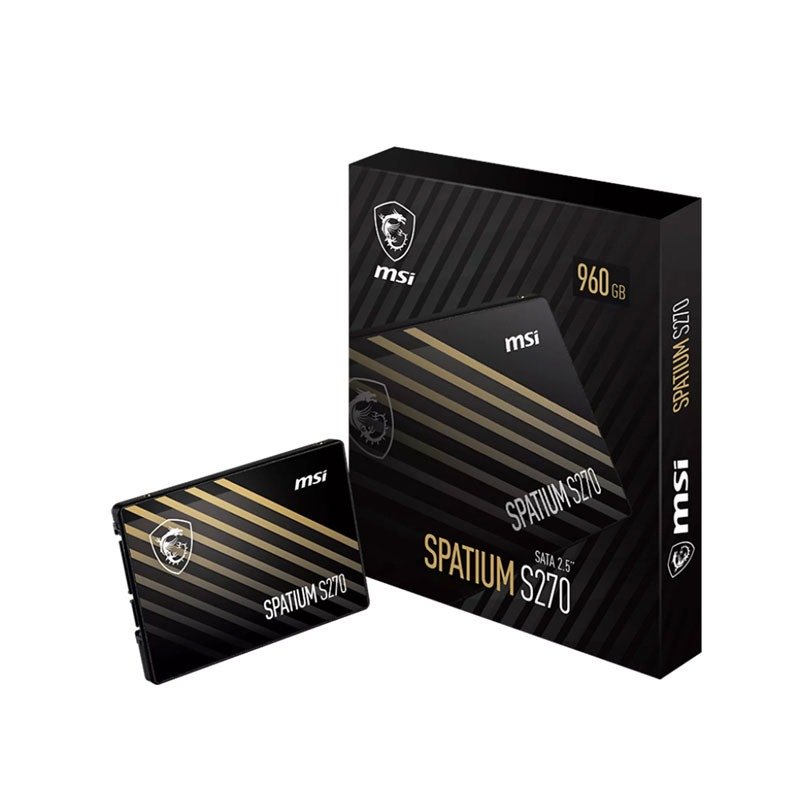 Disque Dur Interne MSI Spatium 960Go SSD SATA 2.5’’ - MSI