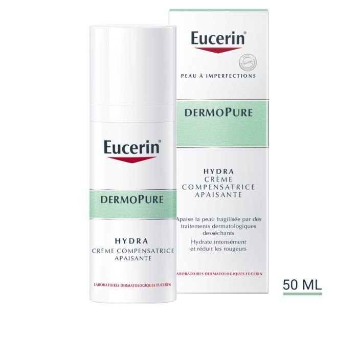 EUCERIN Dermopure Hydra Creme Compensatrice Apaisante 50ml - Eucerin