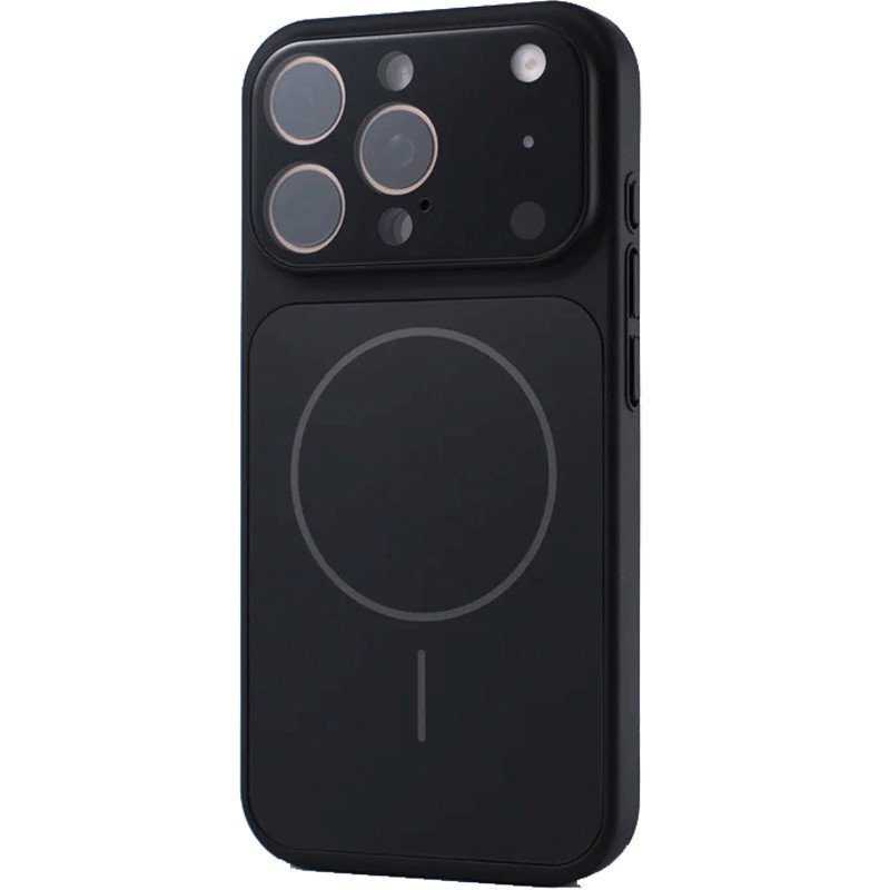 Coque Magnétique avec Lanière pour iPhone et Samsung – Étui Antichoc Effet Peau Luxe avec Anneau Magnétique et Charge Sans Fil - Pink - iPhone 16 Pro Max - Samsung