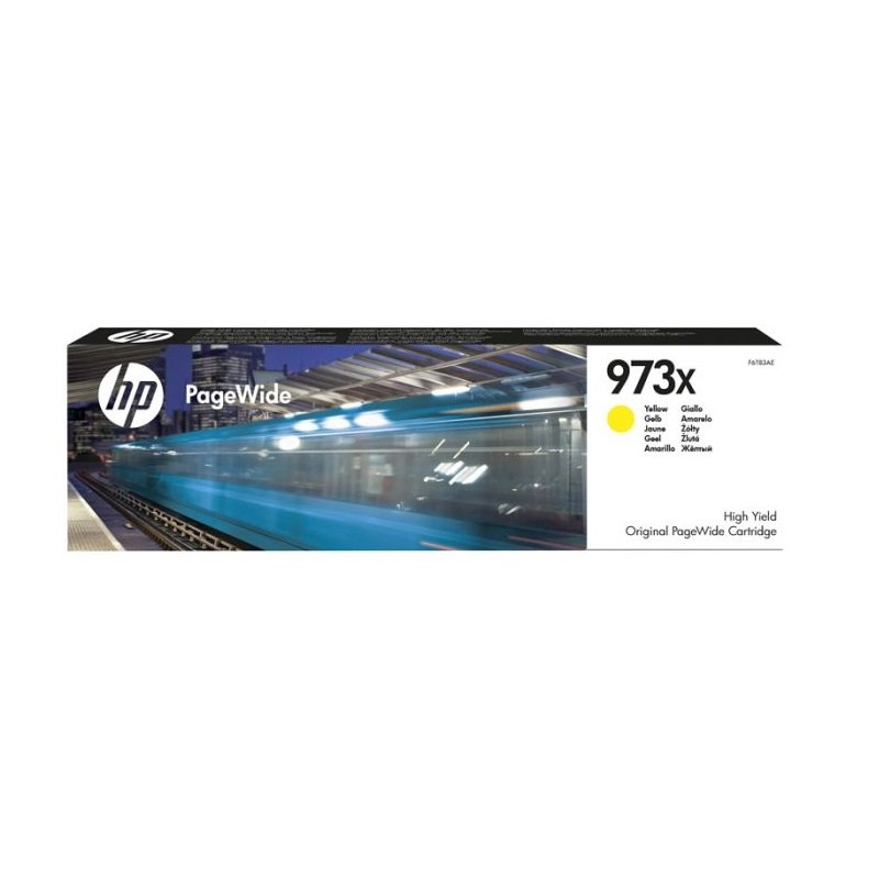 Cartouche Original Hp 973x Pagewide Jaune–F6T83AE - HP
