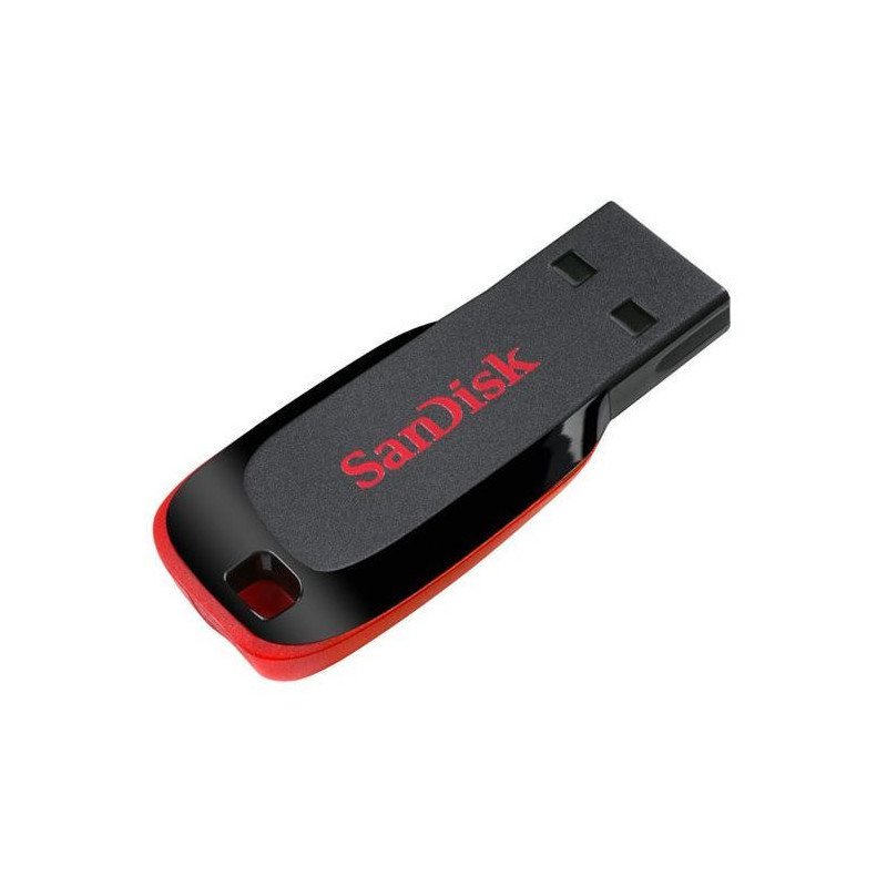 Clé Usb Sandisk 16Go Cruzer Blade Rouge - SanDisk