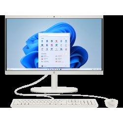 PC de Bureau All-in-One HP 22-dg0002nk / N100 / 8 GB DDR5 / Blanc - HP