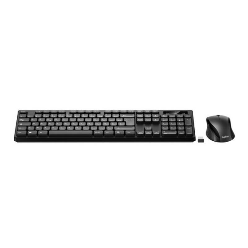 Ensemble Clavier &amp; Souris Sans Fil BELKIN – Noir – BBZ010fr