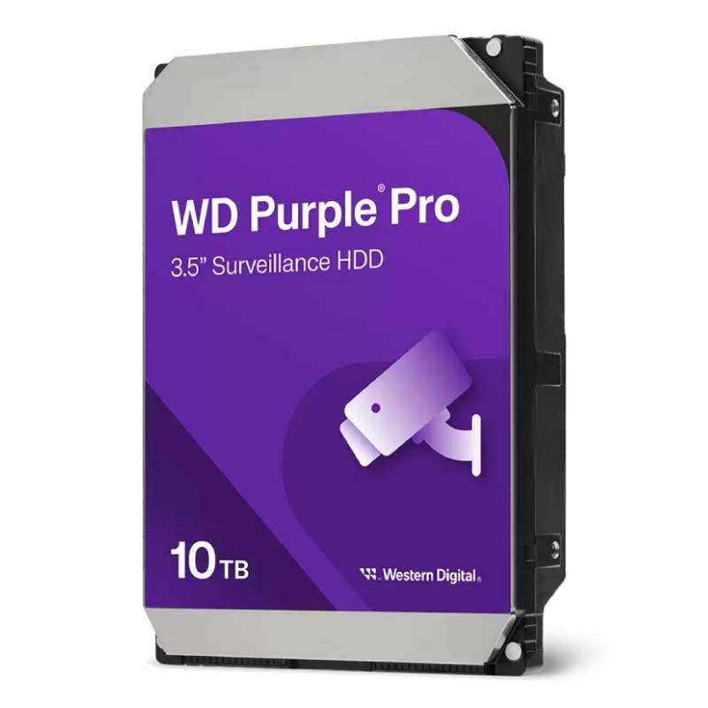 Disque Dur Interne WESTERN DIGITAL 10To 3.5'' Pour Video Surveillance - Western Digital