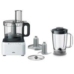 ROBOT MULTIFONCTIONS BRAUN FP3131WH 800W / BLANC - Braun