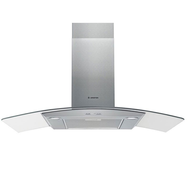Hotte Décorative Ariston AHGC97FLBX 90Cm Inox - Ariston