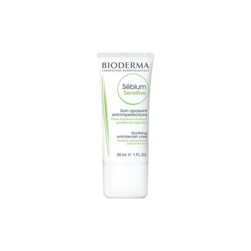 BIODERMA SEBIUM SENSITIVE SOIN APAISANT ANTI IMPERFECTION 30ML - Bioderma