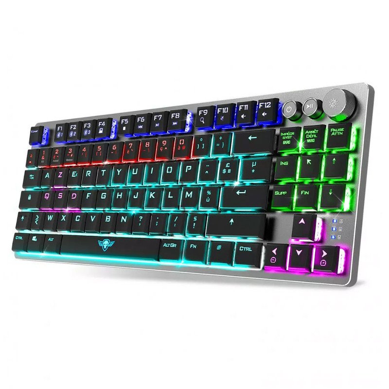 Clavier Gamer Sans Fil Spirit Of Gamer Xk1300rf Rgb – Noir -CLA-XK1300RF