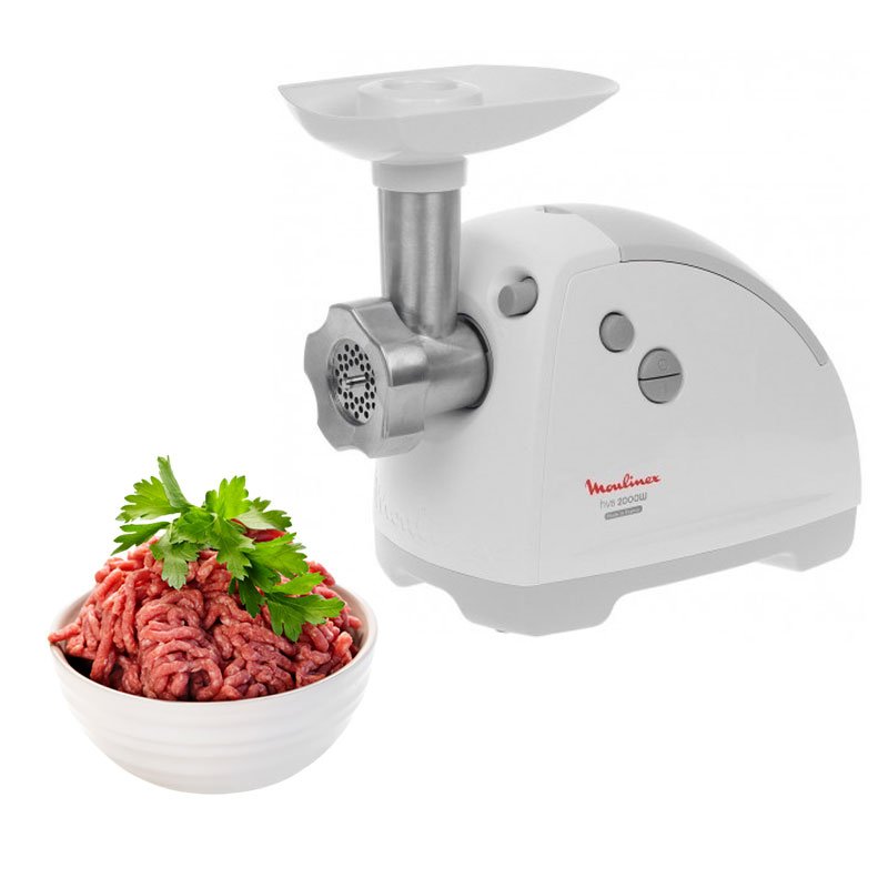 Hachoir à Viande MOULINEX HV8 ME620 2000Watts - Blanc - Moulinex