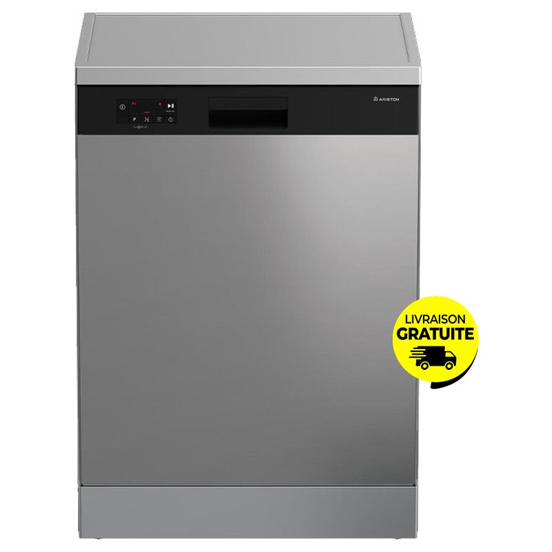 Lave Vaisselle ARISTON 13 Couverts DFN436X - Inox - Ariston