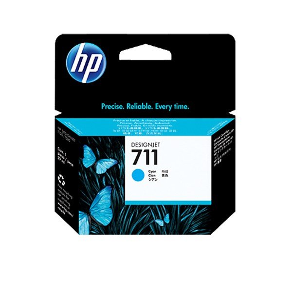 Cartouche Jet d'encre Original HP 711- Cyan (CZ130A) - HP