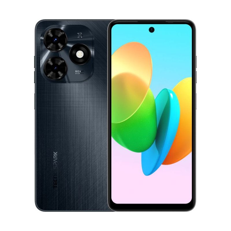 Smartphone Tecno Spark 20C 4Go – 256Go – Noir - Tecno